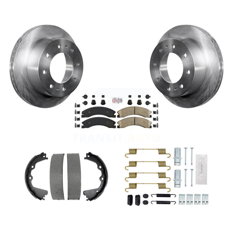 Transit Auto K8A-108958 Disc Brake Kit for 2013-2019 Chevrolet Silverado 2500 HD, GMC Sierra 2500 HD - Rear product image