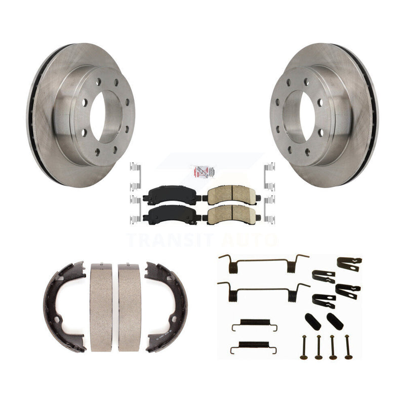 Transit Auto K8A-108960 Disc Brake Kit for 2009-2014 Chevrolet Express 3500, Chevrolet Express 2500, GMC Savana 2500 - Rear product image