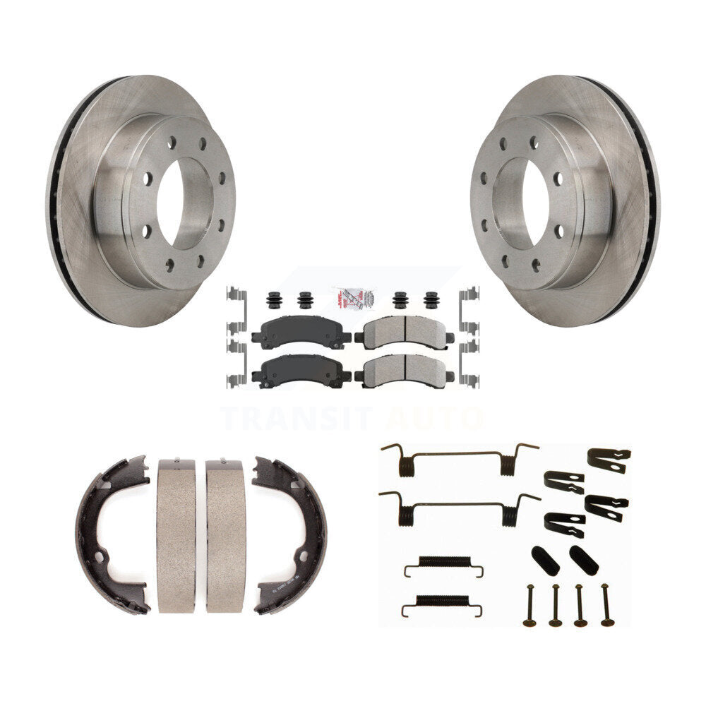 Transit Auto K8A-108961 Disc Brake Kit for 2009-2014 Chevrolet Express 3500, Chevrolet Express 2500, GMC Savana 2500 - Rear product image