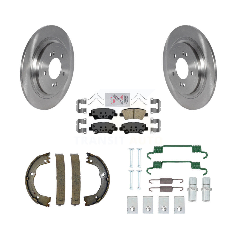 Transit Auto K8A-108964 Disc Brake Kit for 2017-2022 Kia Sportage - Rear product image