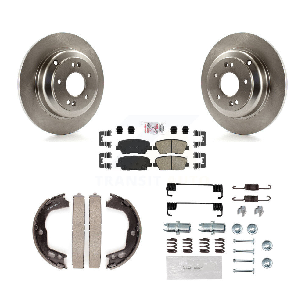 Transit Auto K8A-108970 Disc Brake Kit for 2010-2016 Hyundai Genesis Coupe - Rear product image