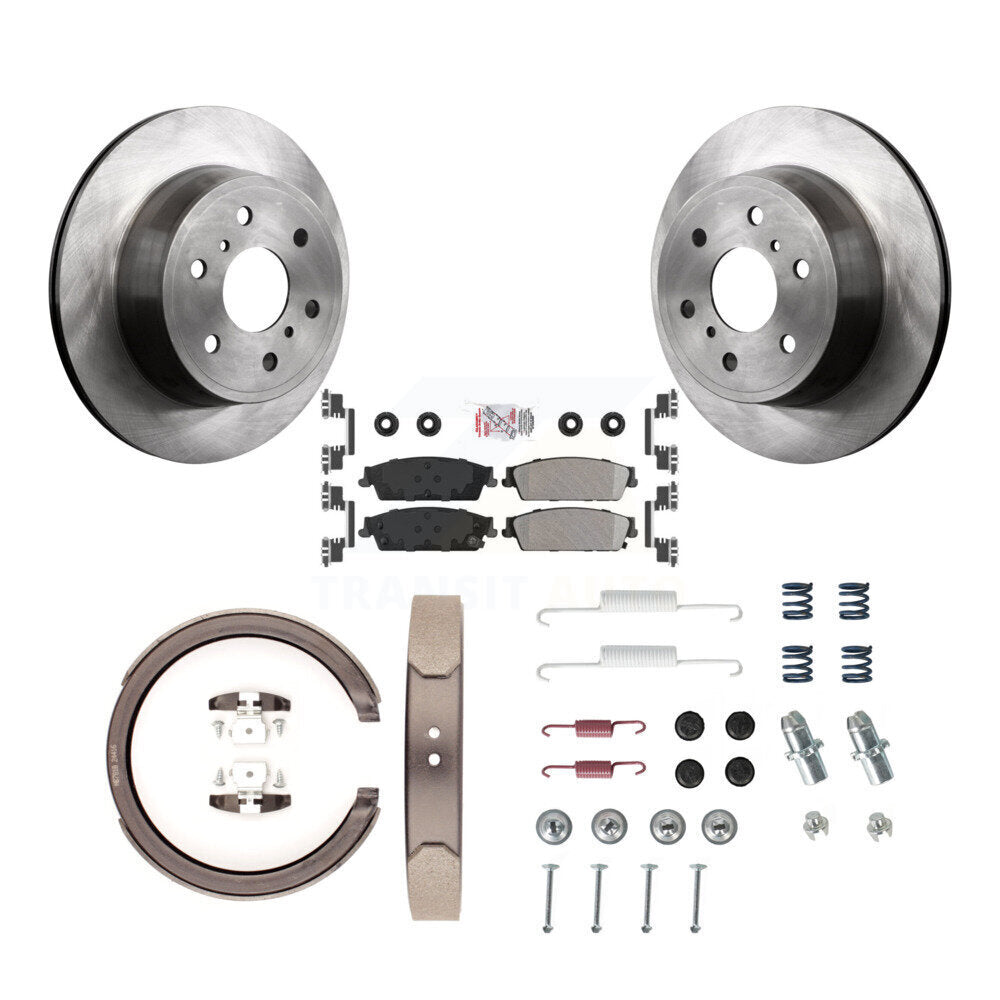 Transit Auto K8A-108979 Disc Brake Kit for 2013 Chevrolet Silverado 1500, GMC Sierra 1500 - Rear product image