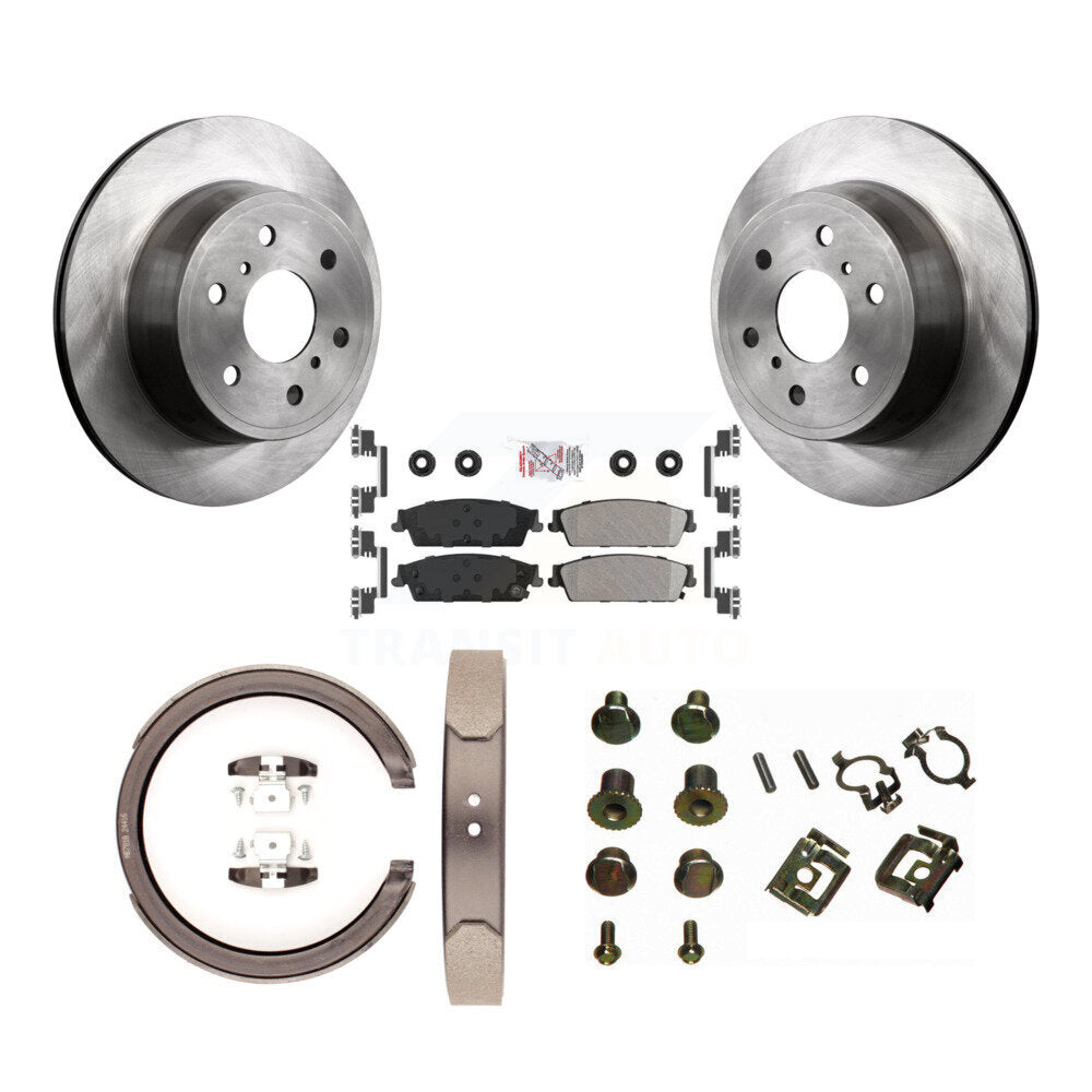 Transit Auto K8A-108981 Disc Brake Kit for 2007-2009 Chevrolet Silverado 1500, GMC Sierra 1500 - Rear product image