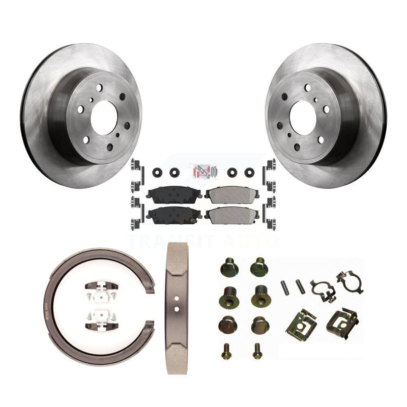 Transit Auto K8A-108981 Disc Brake Kit for 2007-2009 Chevrolet Silverado 1500, GMC Sierra 1500 - Rear product image