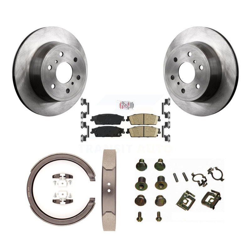 Transit Auto K8A-108982 Disc Brake Kit for 2007-2009 Chevrolet Silverado 1500, GMC Sierra 1500 - Rear product image