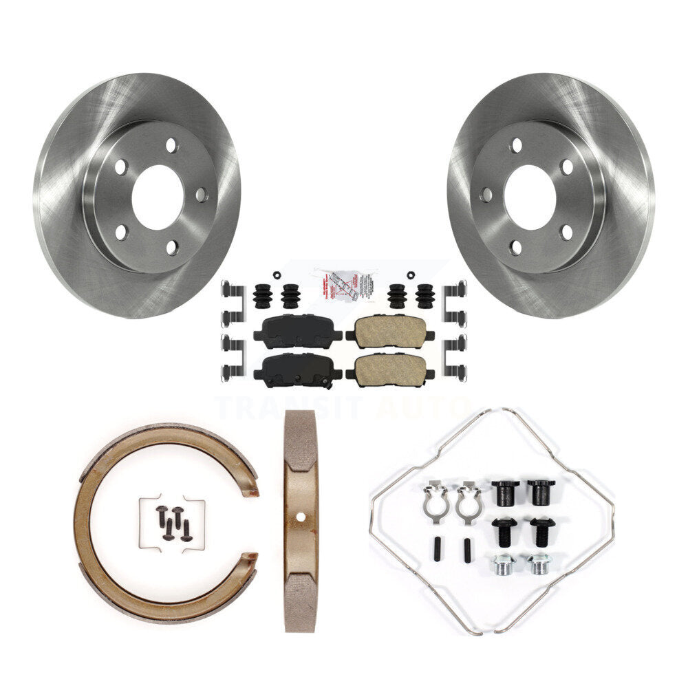 Transit Auto K8A-108985 Disc Brake Kit for 2010 Chevrolet Impala - Rear product image