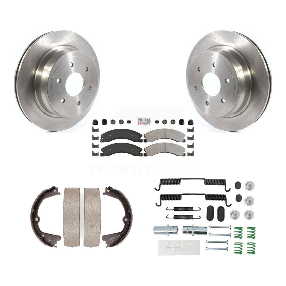 Transit Auto K8A-109004 Disc Brake Kit for 2016-2019 Nissan TITAN XD - Rear product image