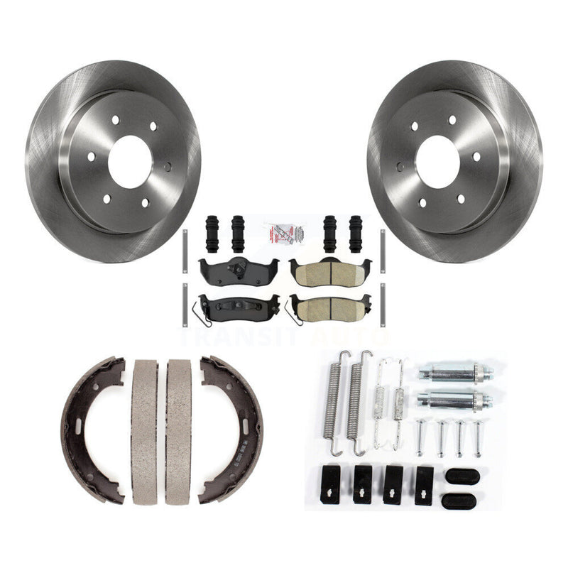 Transit Auto K8A-109008 Disc Brake Kit for 2004-2014 Nissan Armada, INFINITI QX56, Nissan TITAN - Rear product image
