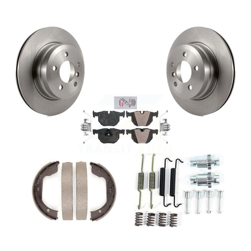 Transit Auto K8A-109015 Disc Brake Kit for 2007-2019 BMW X5, BMW X6 - Rear product image