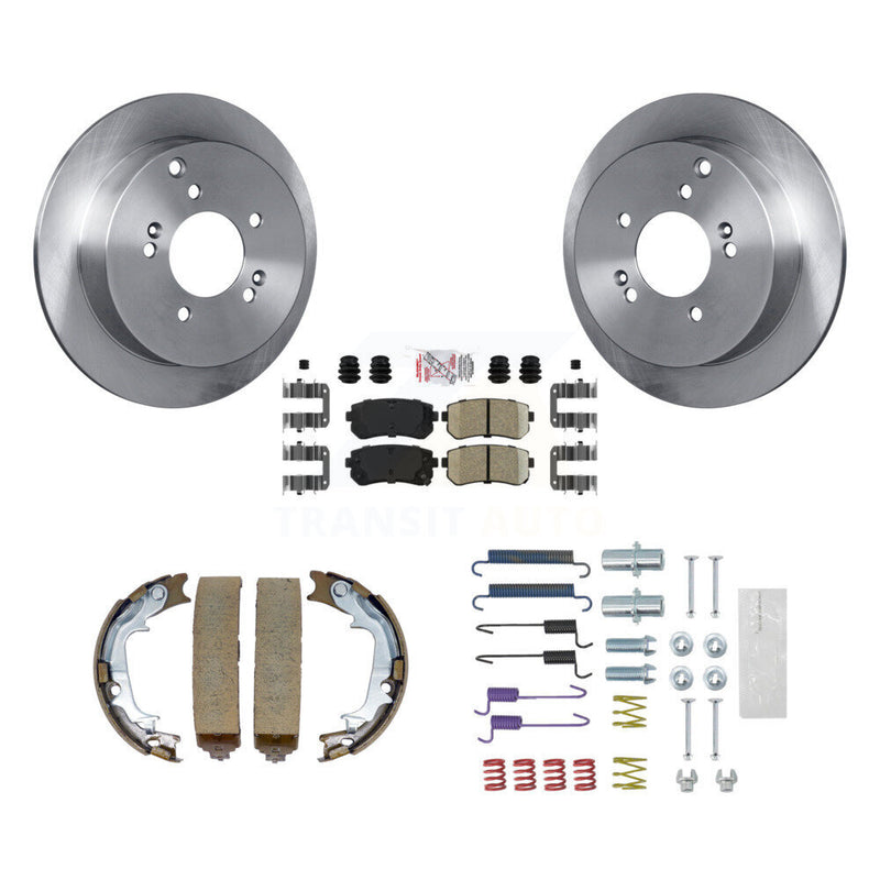 Transit Auto K8A-109022 Disc Brake Kit for 2010-2016 Kia Sportage, Hyundai Tucson - Rear product image