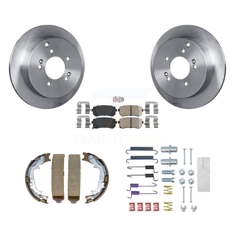 Transit Auto K8A-109024 Disc Brake Kit for 2010-2016 Kia Sportage, Hyundai Tucson - Rear product image