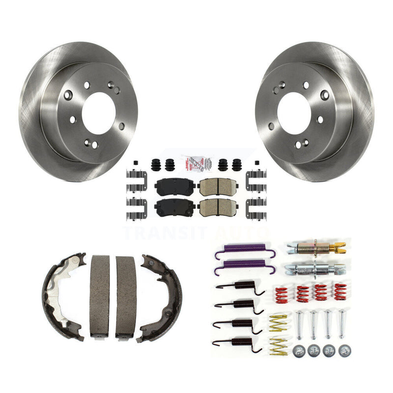 Transit Auto K8A-109026 Disc Brake Kit for 2010-2013 Kia Forte, Kia Forte Koup - Rear product image
