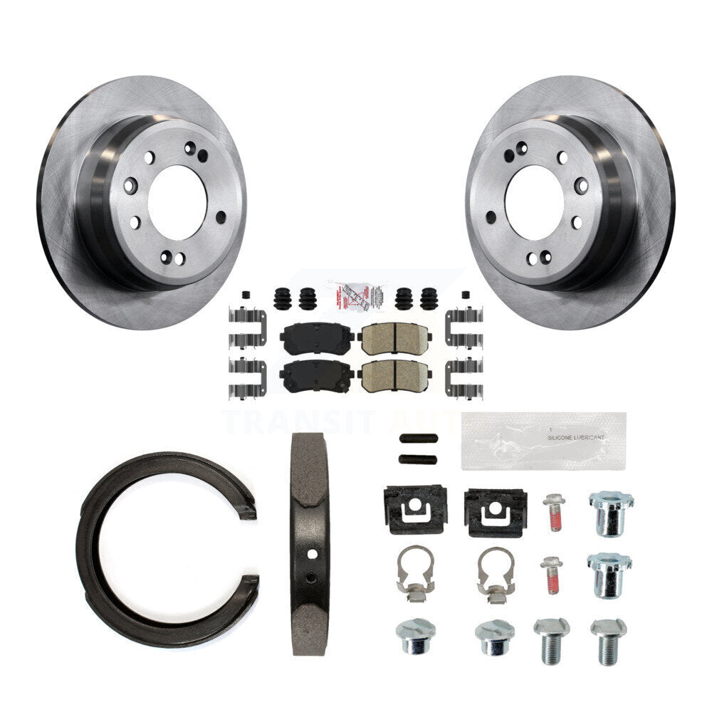Transit Auto K8A-109028 Disc Brake Kit for 2011-2016 Kia Sportage - Rear product image