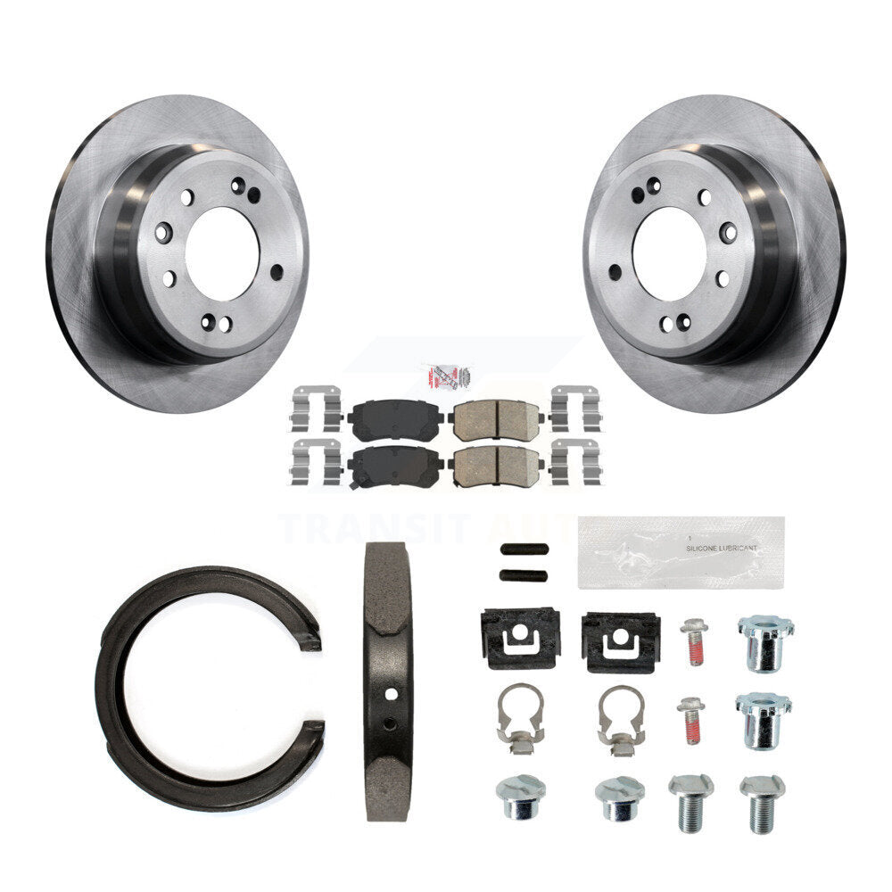 Transit Auto K8A-109029 Disc Brake Kit for 2011-2016 Kia Sportage - Rear product image