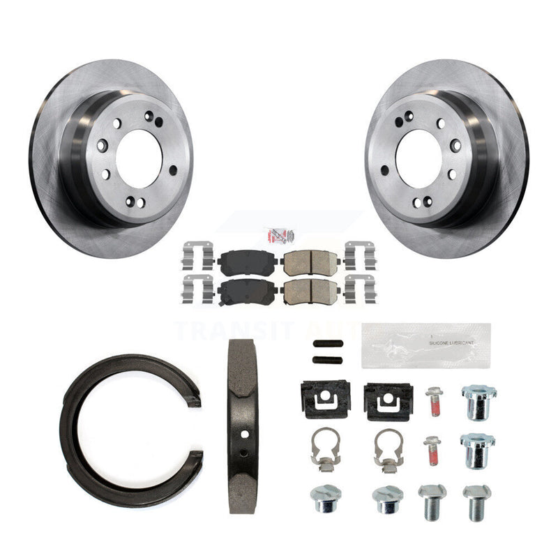 Transit Auto K8A-109029 Disc Brake Kit for 2011-2016 Kia Sportage - Rear product image