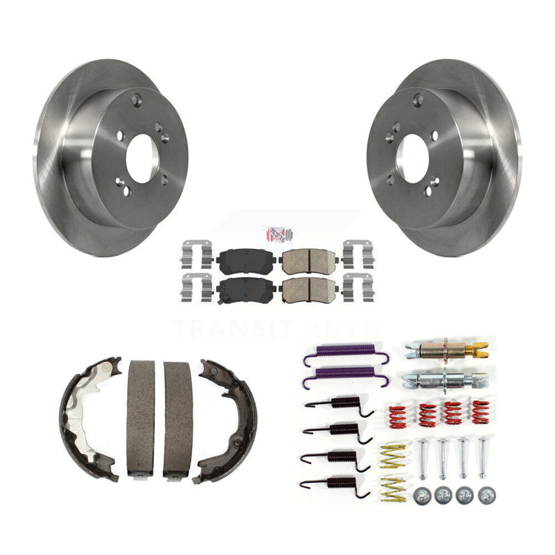Transit Auto K8A-109035 Disc Brake Kit for 2006-2007 Hyundai Accent, Kia Rio, Kia Rio5 - Rear product image