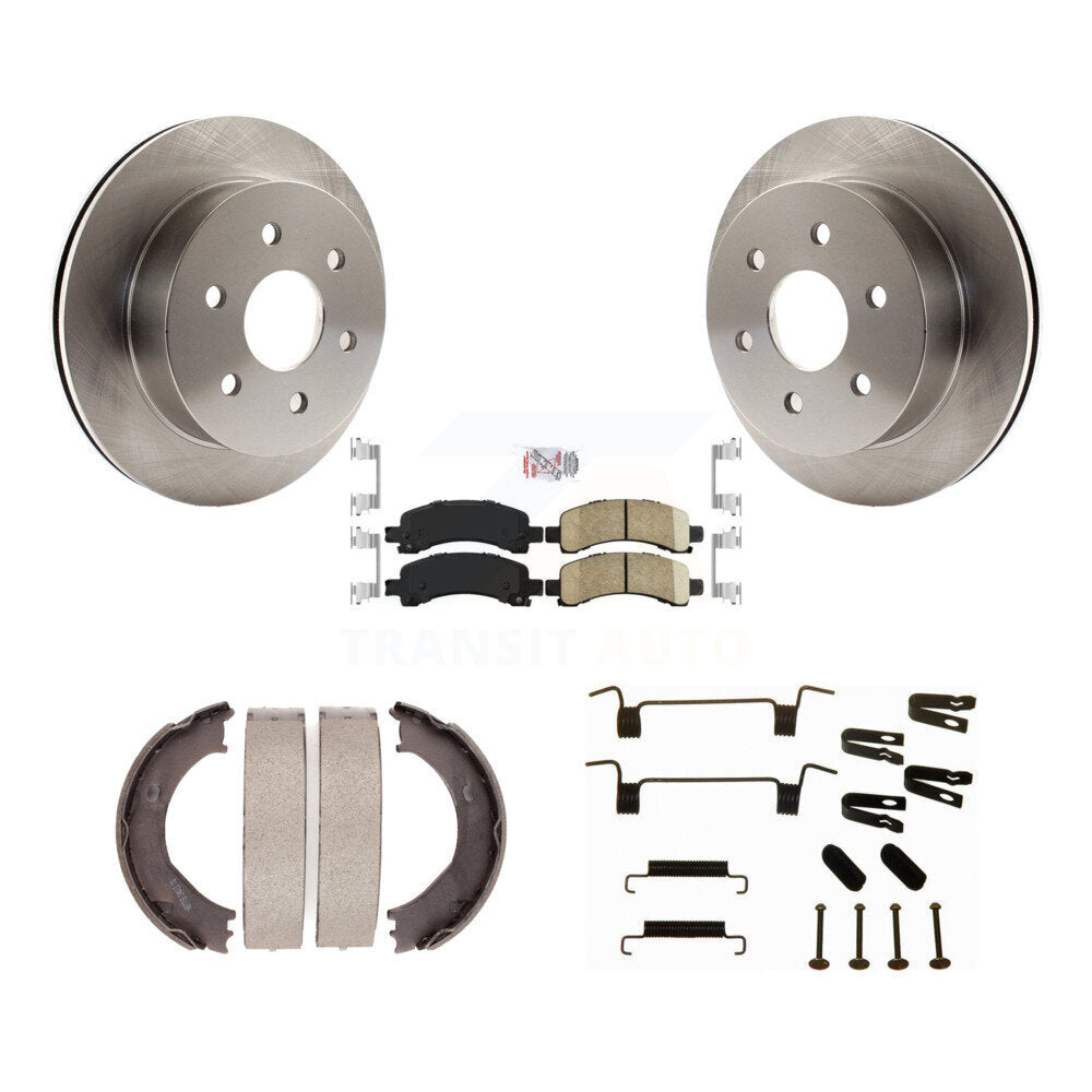 Transit Auto K8A-109037 Disc Brake Kit for 2003-2006 GMC Savana 2500, Chevrolet Express 2500 - Rear product image