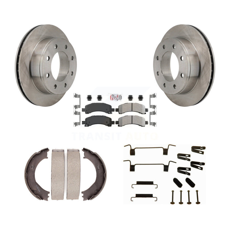 Transit Auto K8A-109038 Disc Brake Kit for 2003-2008 Chevrolet Express 2500, GMC Savana 2500 - Rear product image