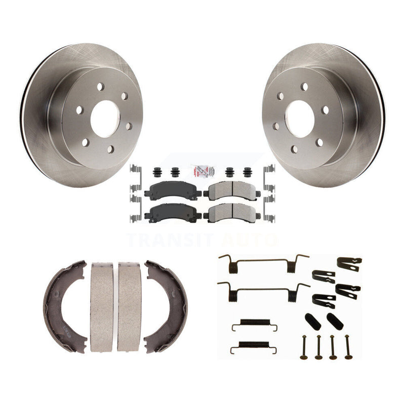 Transit Auto K8A-109039 Disc Brake Kit for 2003-2006 GMC Savana 2500, Chevrolet Express 2500 - Rear product image