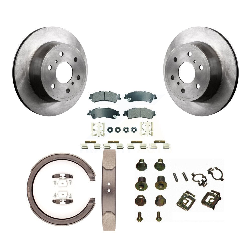 Transit Auto K8A-109043 Disc Brake Kit for 2007 GMC Sierra 1500 Classic - Rear product image