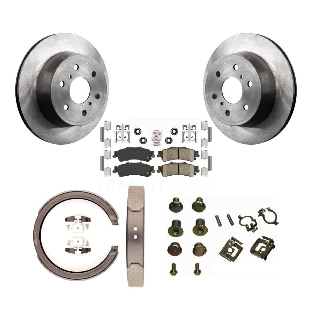 Transit Auto K8A-109044 Disc Brake Kit for 2007 GMC Sierra 1500 Classic - Rear product image