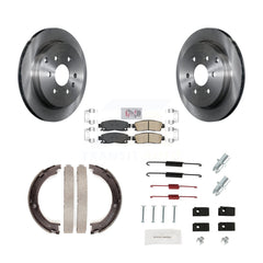 Transit Auto K8A-109050 Disc Brake Kit for 2007-2017 GMC Acadia Limited, Chevrolet Traverse, Buick Enclave & more - Rear product image