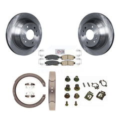 Transit Auto K8A-109052 Disc Brake Kit for 2002-2009 Saab 9-7x, Buick Rainier, GMC Envoy XUV & more - Rear product image