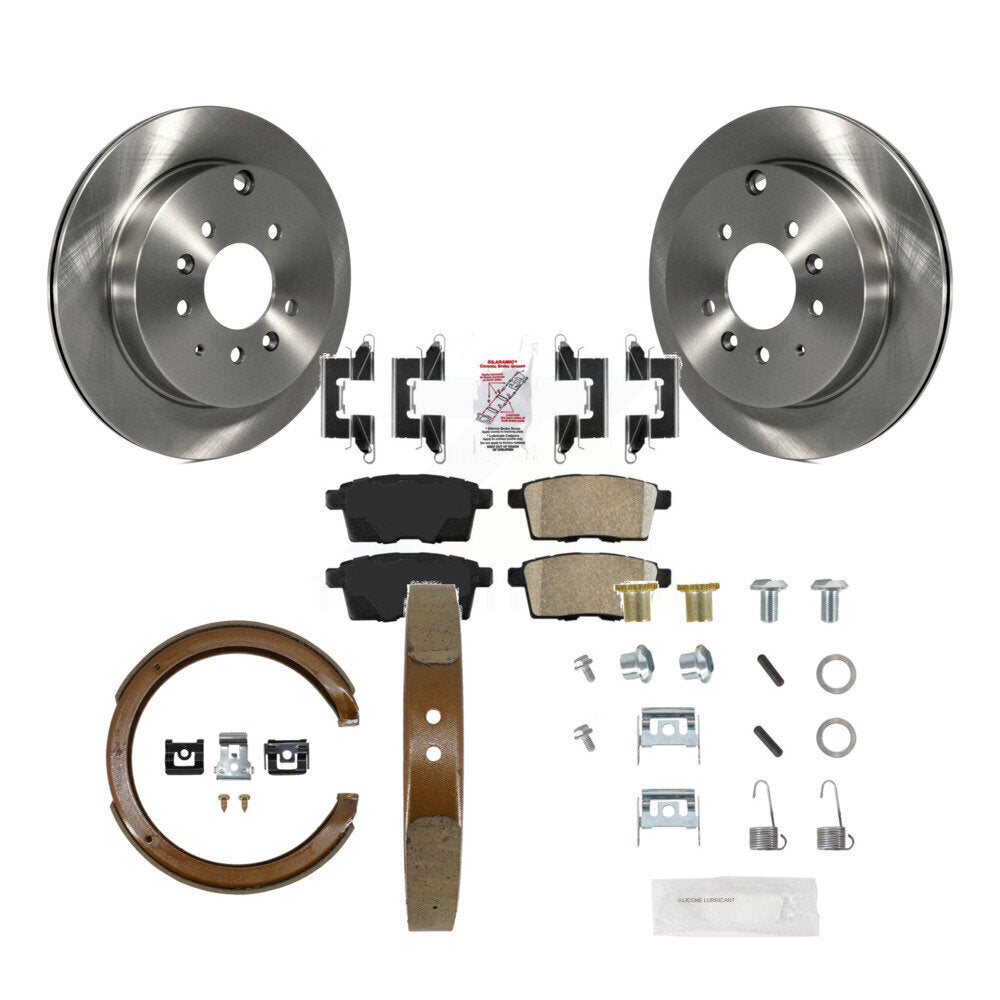 Transit Auto K8A-109058 Disc Brake Kit for 2007-2012 Ford Edge, Lincoln MKX, Mazda CX-7 - Rear product image