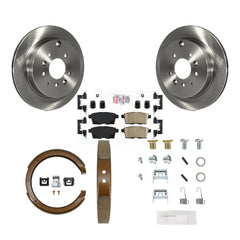 Transit Auto K8A-109059 Disc Brake Kit for 2007-2012 Ford Edge, Lincoln MKX, Mazda CX-7 - Rear product image