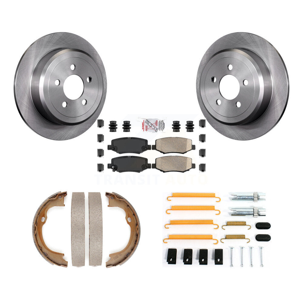 Transit Auto K8A-109063 Disc Brake Kit for 2007-2012 Jeep Liberty, Dodge Nitro - Rear product image