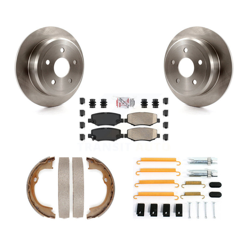 Transit Auto K8A-109065 Disc Brake Kit for 2007-2018 Jeep Wrangler JK, Jeep Wrangler - Rear product image