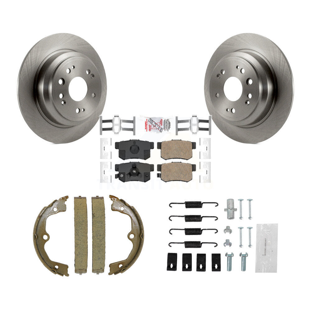 Transit Auto K8A-109066 Disc Brake Kit for 2010-2015 Honda Crosstour, Honda Accord Crosstour - Rear product image