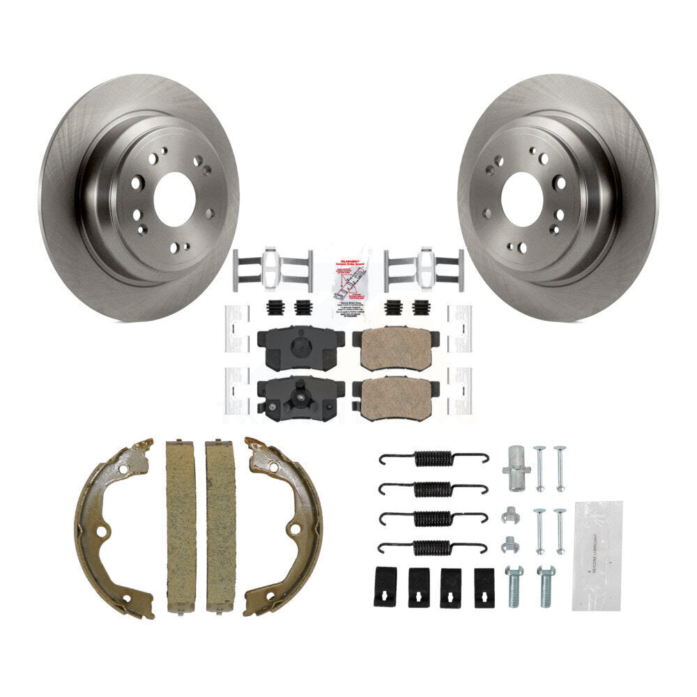 Transit Auto K8A-109067 Disc Brake Kit for 2010-2015 Honda Crosstour, Honda Accord Crosstour - Rear product image