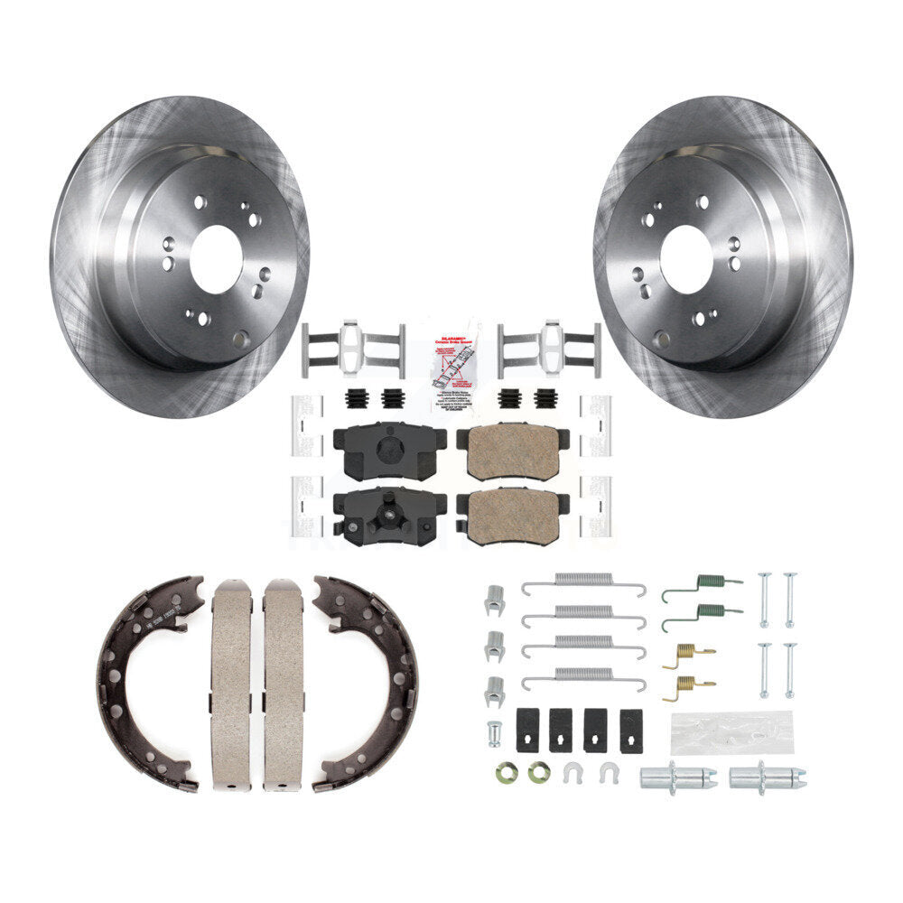 Transit Auto K8A-109069 Disc Brake Kit for 2007-2018 Acura RDX, Honda CR-V - Rear product image