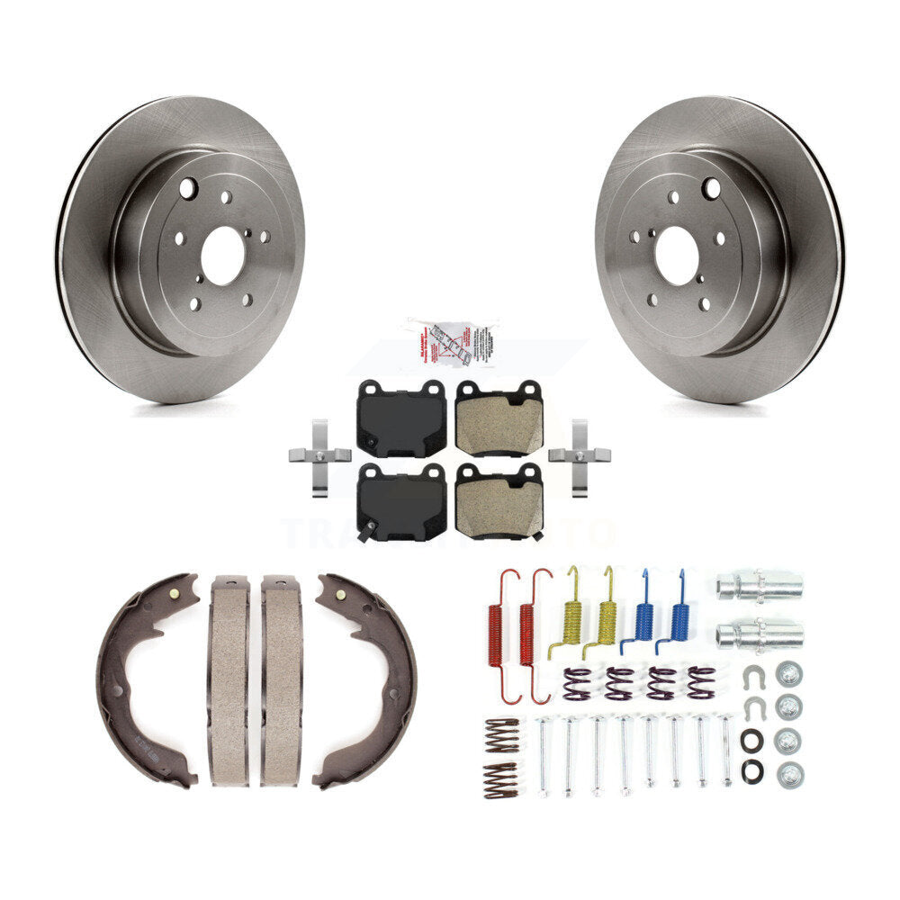 Transit Auto K8A-109077 Disc Brake Kit for 2009-2014 Subaru Impreza - Rear product image