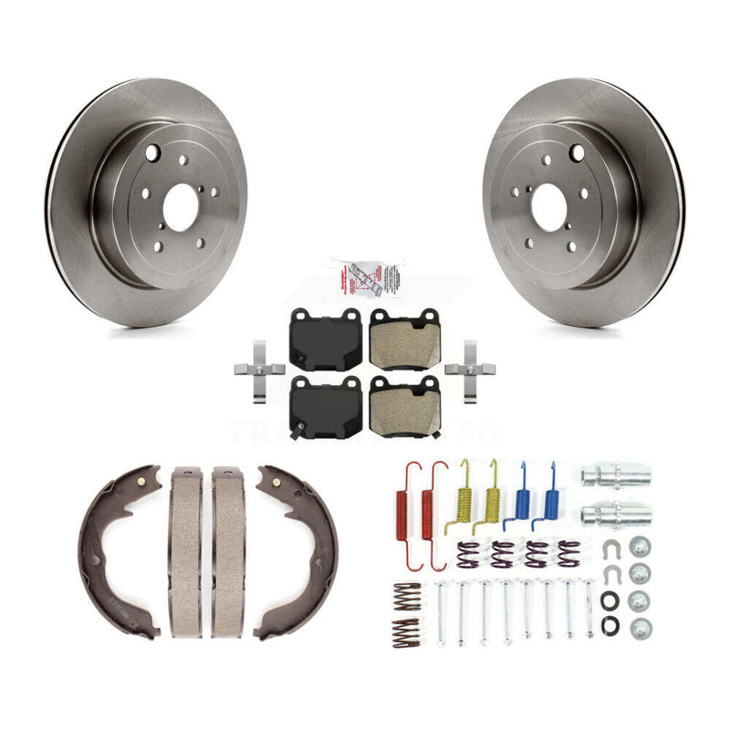 Transit Auto K8A-109077 Disc Brake Kit for 2009-2014 Subaru Impreza - Rear product image