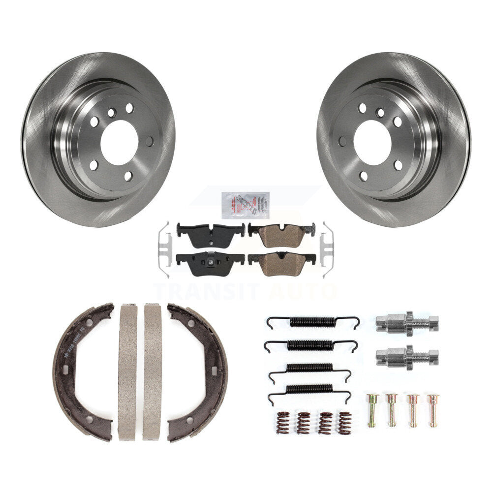 Transit Auto K8A-109085 Disc Brake Kit for 2013-2020 BMW 328d xDrive, BMW 330i, BMW 330i GT xDrive & more - Rear product image