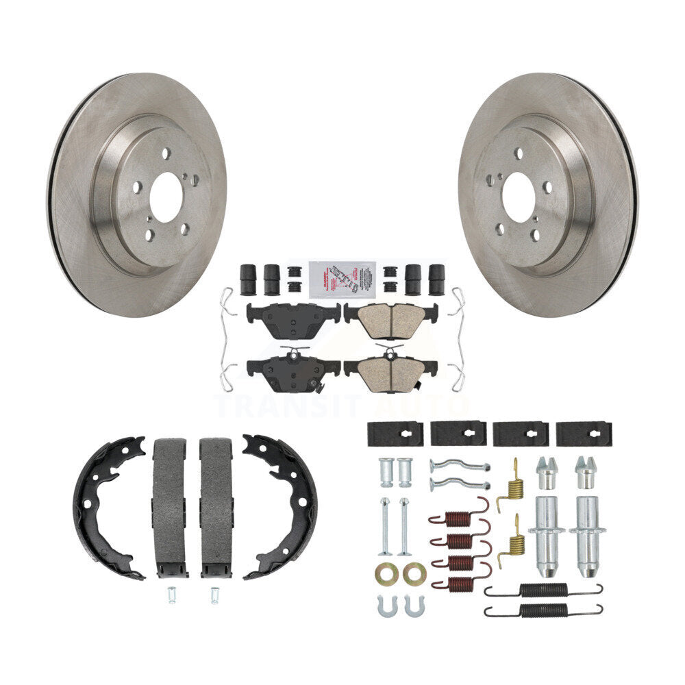 Transit Auto K8A-109100 Disc Brake Kit for 2021 Subaru Crosstrek - Rear product image