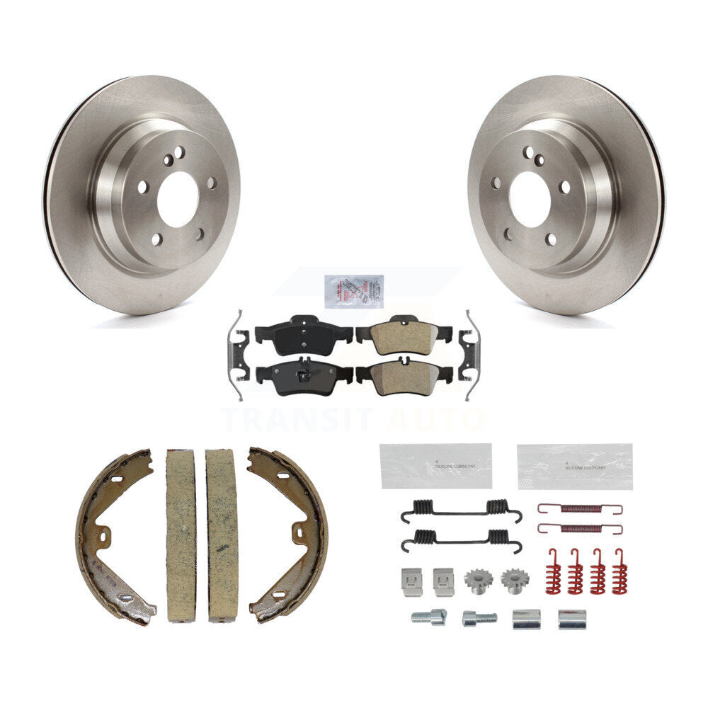 Transit Auto K8A-109114 Disc Brake Kit for 2010-2016 Mercedes-Benz E350, Mercedes-Benz E400, Mercedes-Benz CLS400 - Rear product image