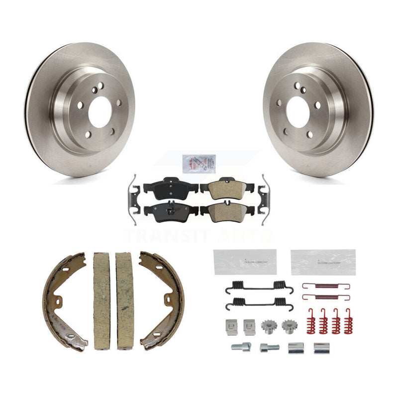 Transit Auto K8A-109114 Disc Brake Kit for 2010-2016 Mercedes-Benz E350, Mercedes-Benz E400, Mercedes-Benz CLS400 - Rear product image