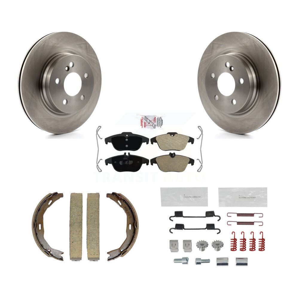 Transit Auto K8A-109115 Disc Brake Kit for 2008-2016 Mercedes-Benz C300, Mercedes-Benz E550, Mercedes-Benz C250 & more - Rear product image