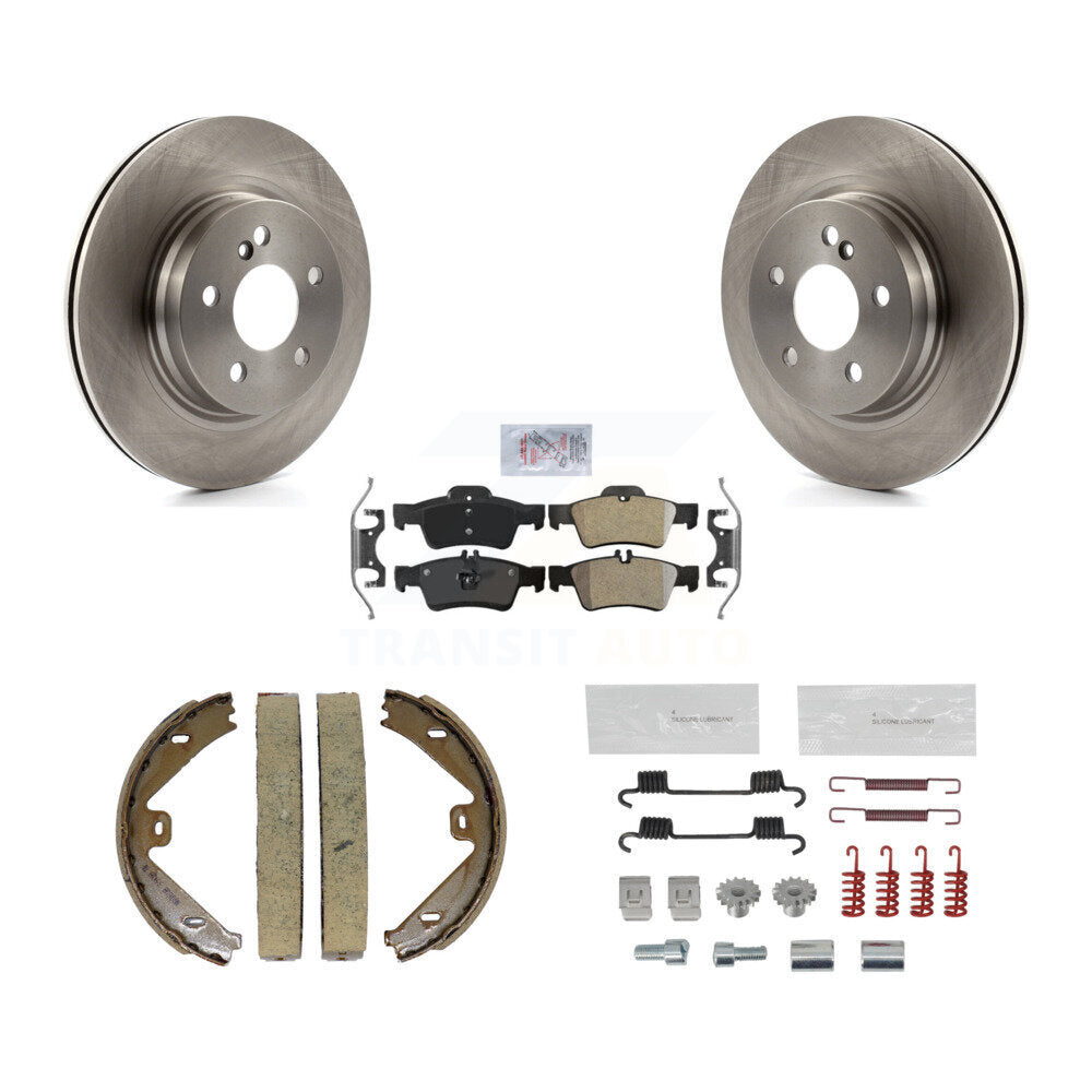 Transit Auto K8A-109116 Disc Brake Kit for 2010-2013 Mercedes-Benz E550 - Rear product image