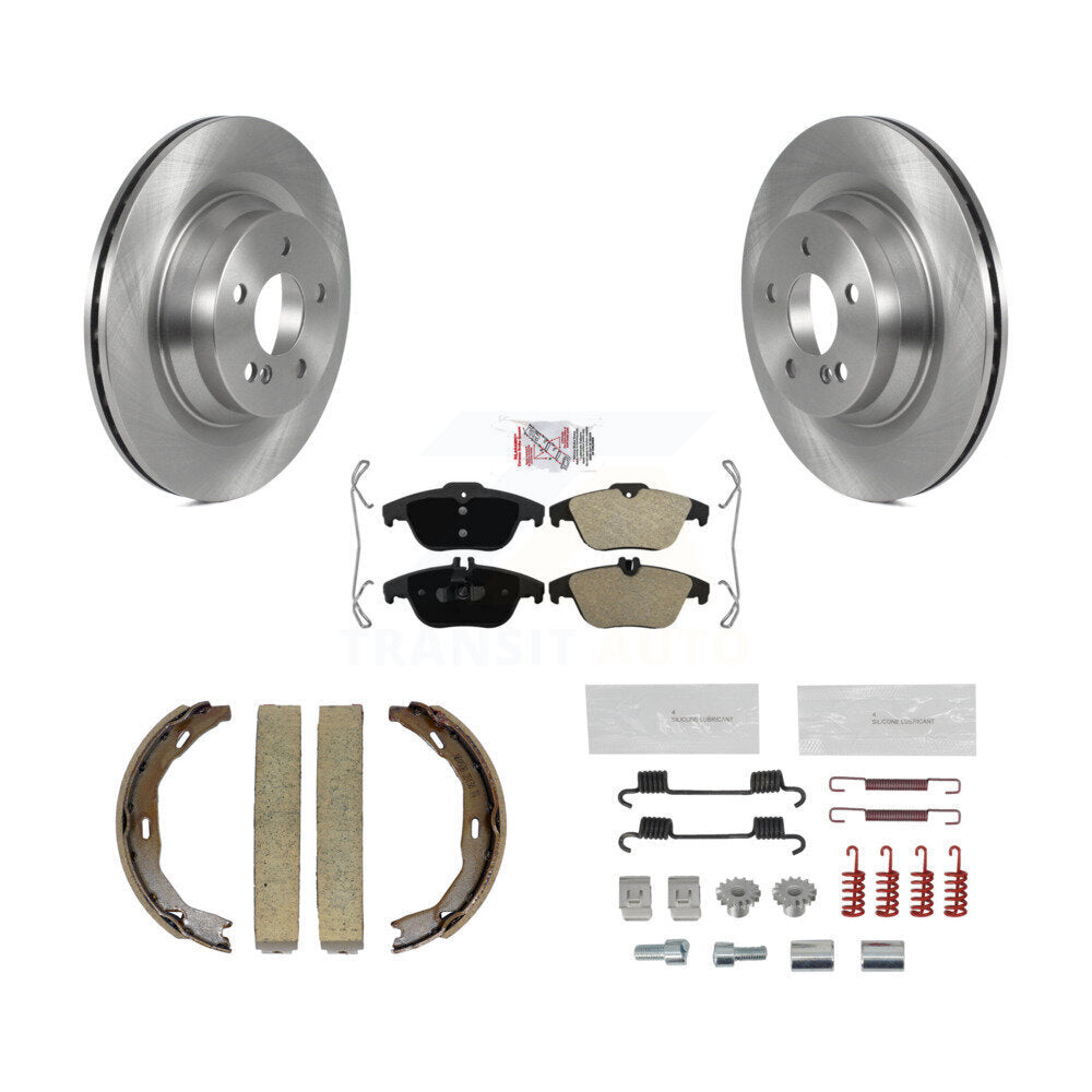 Transit Auto K8A-109117 Disc Brake Kit for 2010-2016 Mercedes-Benz E550 - Rear product image