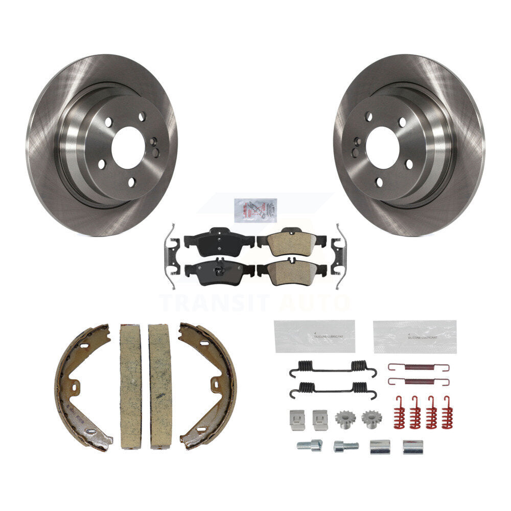 Transit Auto K8A-109119 Disc Brake Kit for 2010-2016 Mercedes-Benz E250, Mercedes-Benz E350 - Rear product image