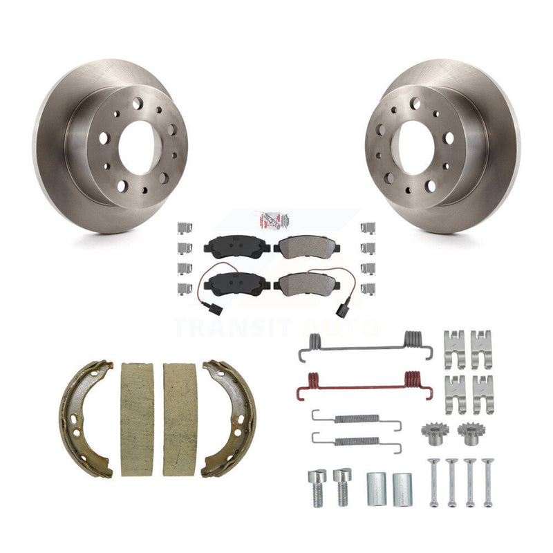 Transit Auto K8A-109130 Disc Brake Kit for 2014-2021 Ram ProMaster 1500, Ram ProMaster 2500, Ram ProMaster 3500 - Rear product image