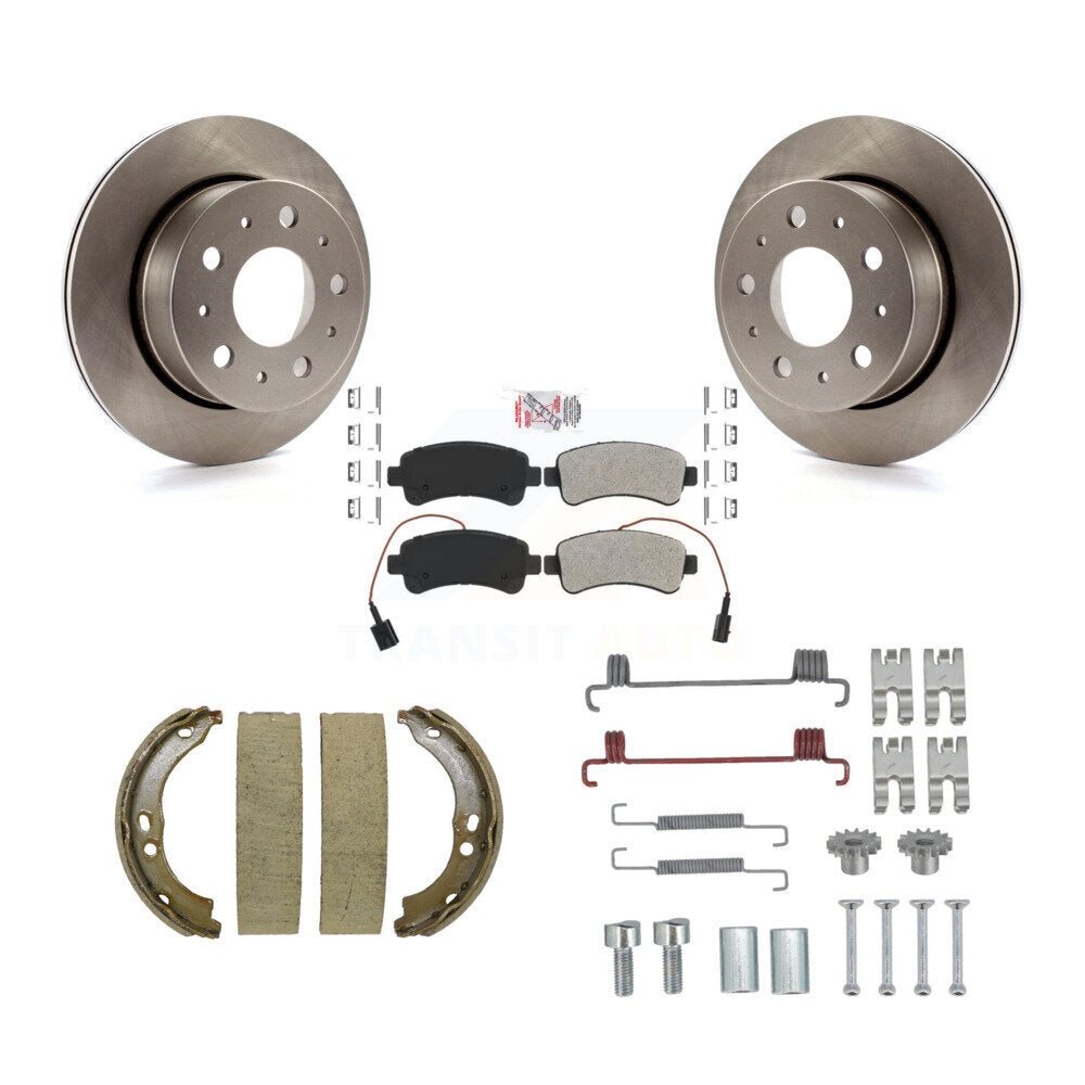 Transit Auto K8A-109131 Disc Brake Kit for 2014-2021 Ram ProMaster 1500, Ram ProMaster 2500, Ram ProMaster 3500 - Rear product image