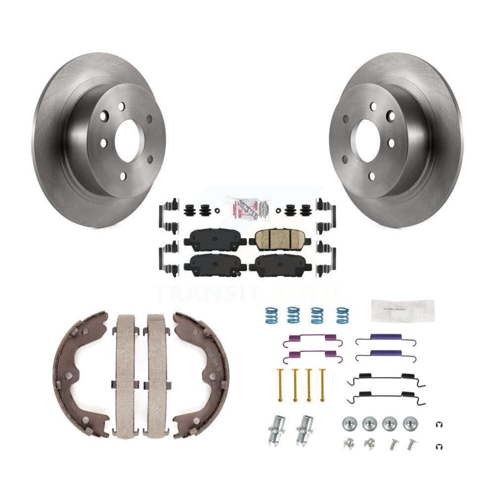 Transit Auto K8A-109137 Disc Brake Kit for 2007-2014 Nissan Altima - Rear product image