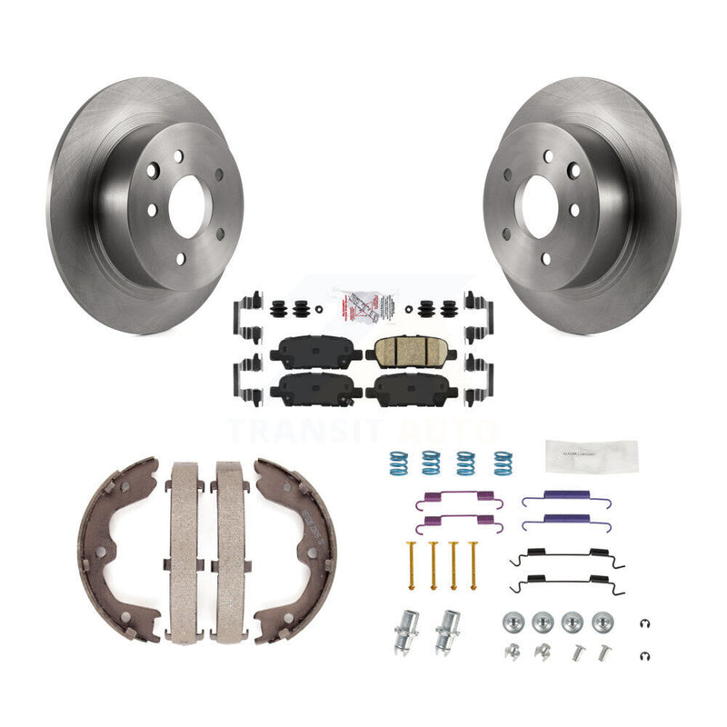 Transit Auto K8A-109137 Disc Brake Kit for 2007-2014 Nissan Altima - Rear product image