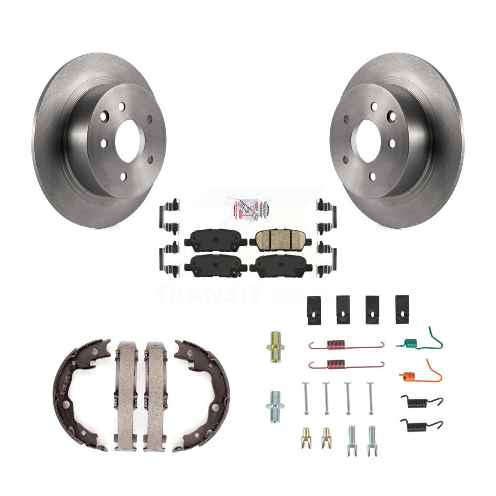 Transit Auto K8A-109138 Disc Brake Kit for 2007-2019 Nissan Juke, Nissan Sentra - Rear product image