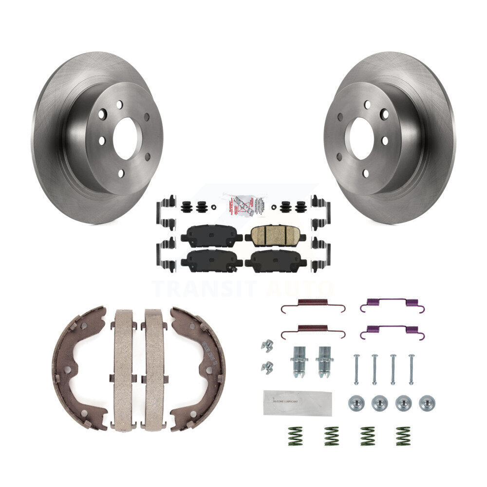 Transit Auto K8A-109143 Disc Brake Kit for 2002-2023 Nissan Altima, Nissan Maxima - Rear product image